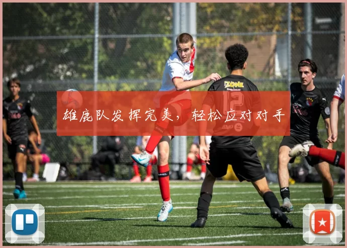 雄鹿队发挥完美，轻松应对对手